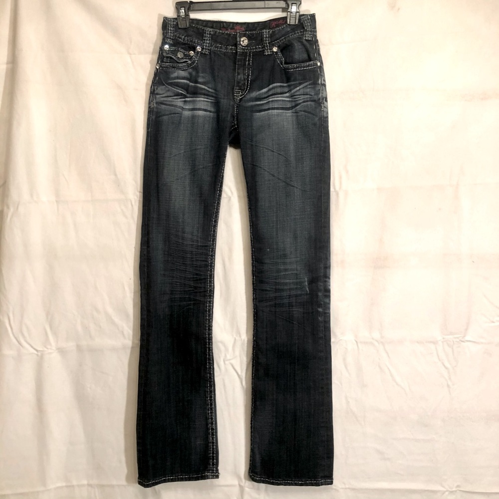 Rock and Roll Cowgirl mid-rise Boot cut jeans